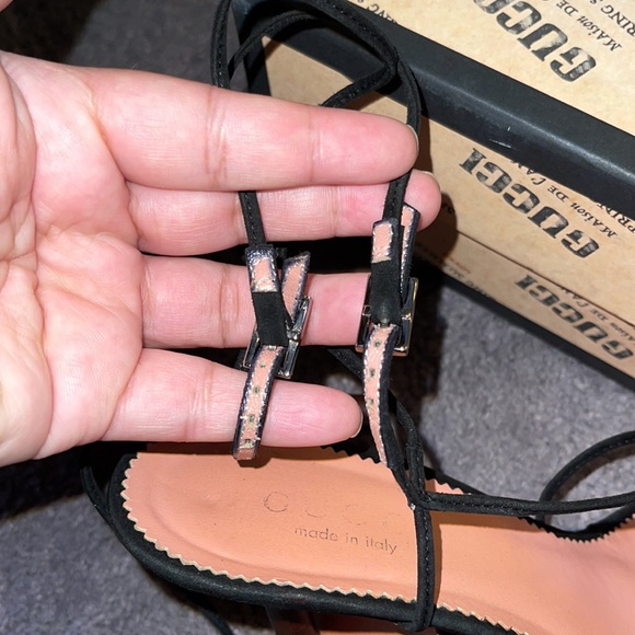 SOLD ❌Gucci Strappy Bow Sandals/Heels - Picture 10 of 13